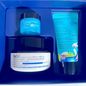 BRAND NEW Belif Holiday Set Trio with FULL SIZE Moisturizer, AUTHENTIC